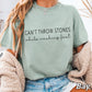 Can’t Throw Stones While Washing Feet Screen Print Transfer