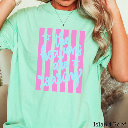 The Heavens Are Roaring Comfort Color Graphic Tee