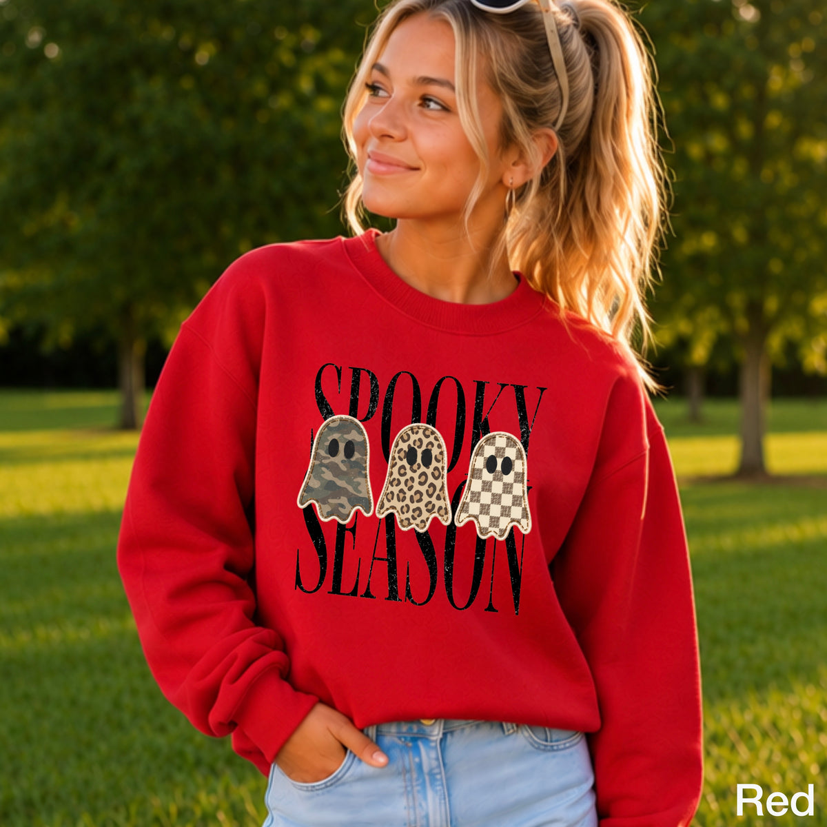 Spooky Season Youth Crewneck Sweatshirt