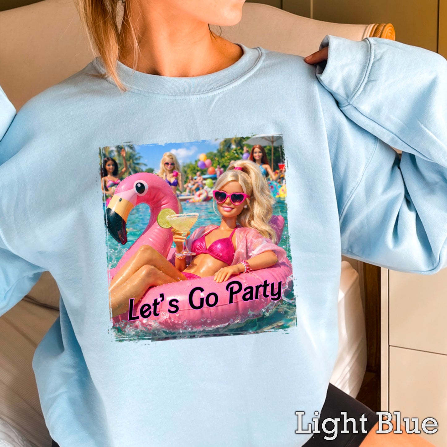 Let’s Go Party Crewneck Sweatshirt