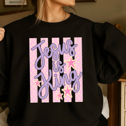 Jesus Is King Crewneck Sweatshirt
