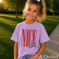 Nice -ish Christmas Youth Comfort Color T-Shirt