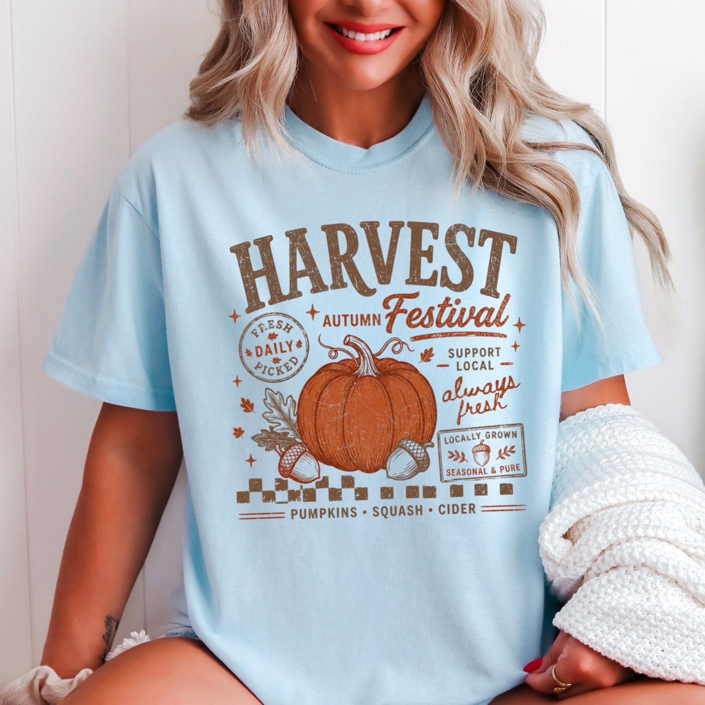 Harvest Festival Comfort Color Graphic Tee