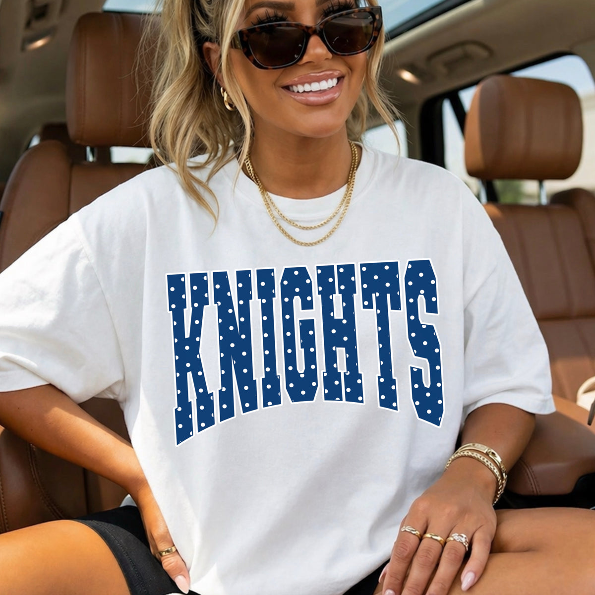 Knights Comfort Color Graphic Tee