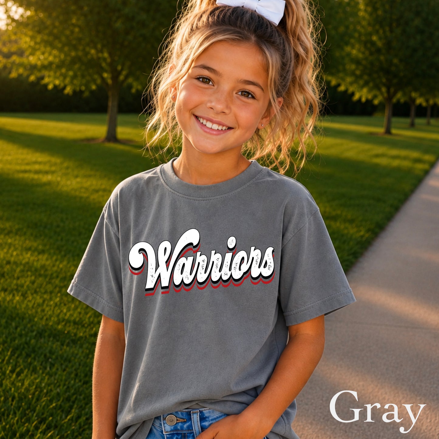 Warriors Youth Comfort Color T-Shirt