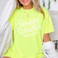 Sweater Weather Society Comfort Color Graphic Tee
