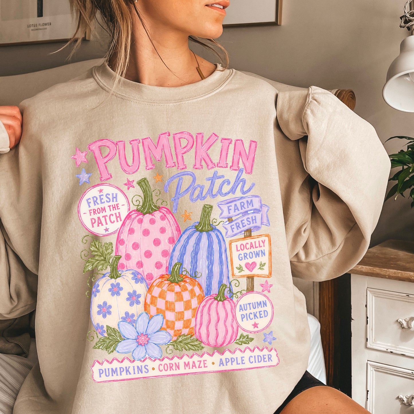 Pumpkin Patch Crewneck Sweatshirt
