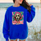 Spooky Floral Crewneck Sweatshirt