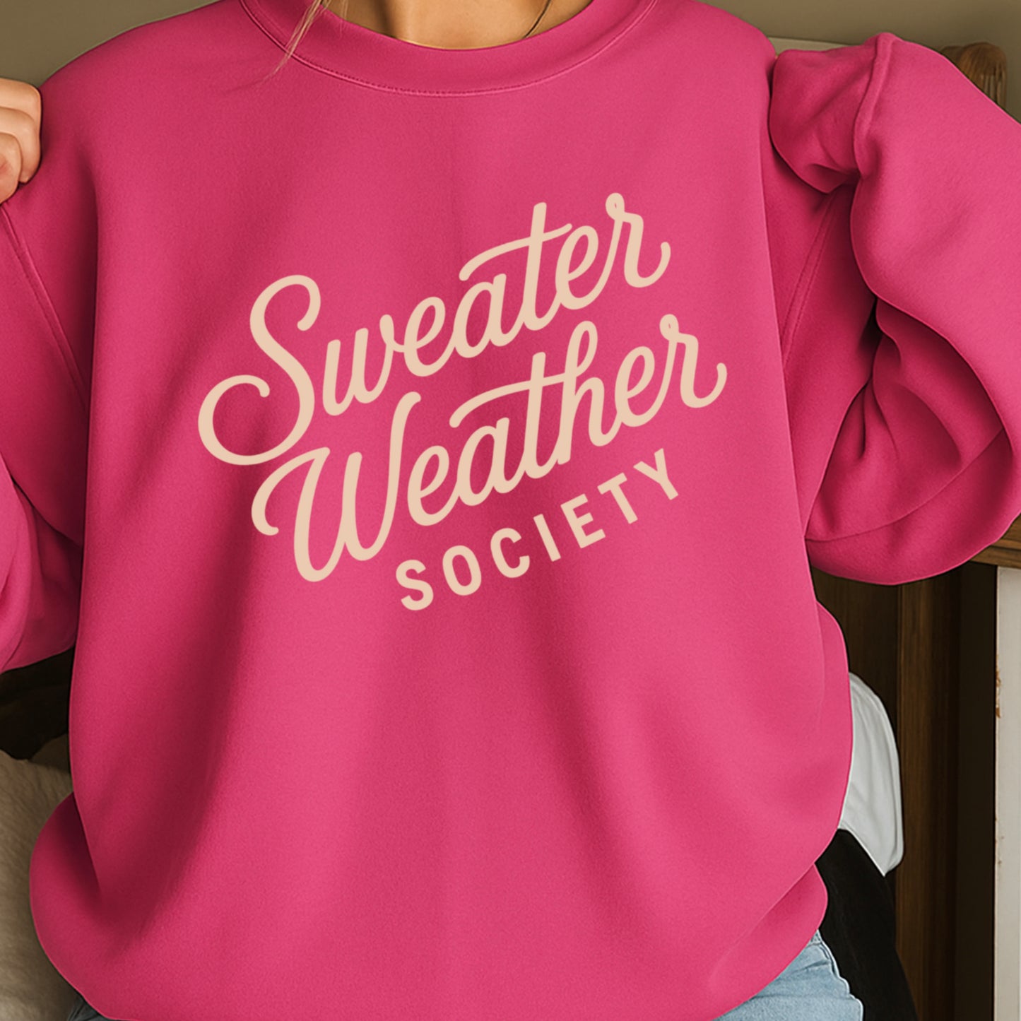 Sweater Weather Society Crewneck Sweatshirt