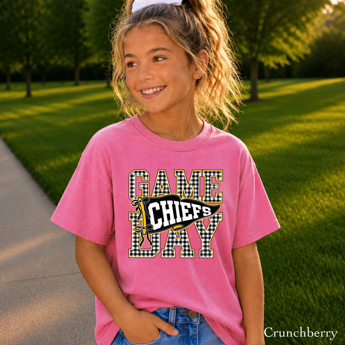 Chiefs Youth Comfort Color T-Shirt
