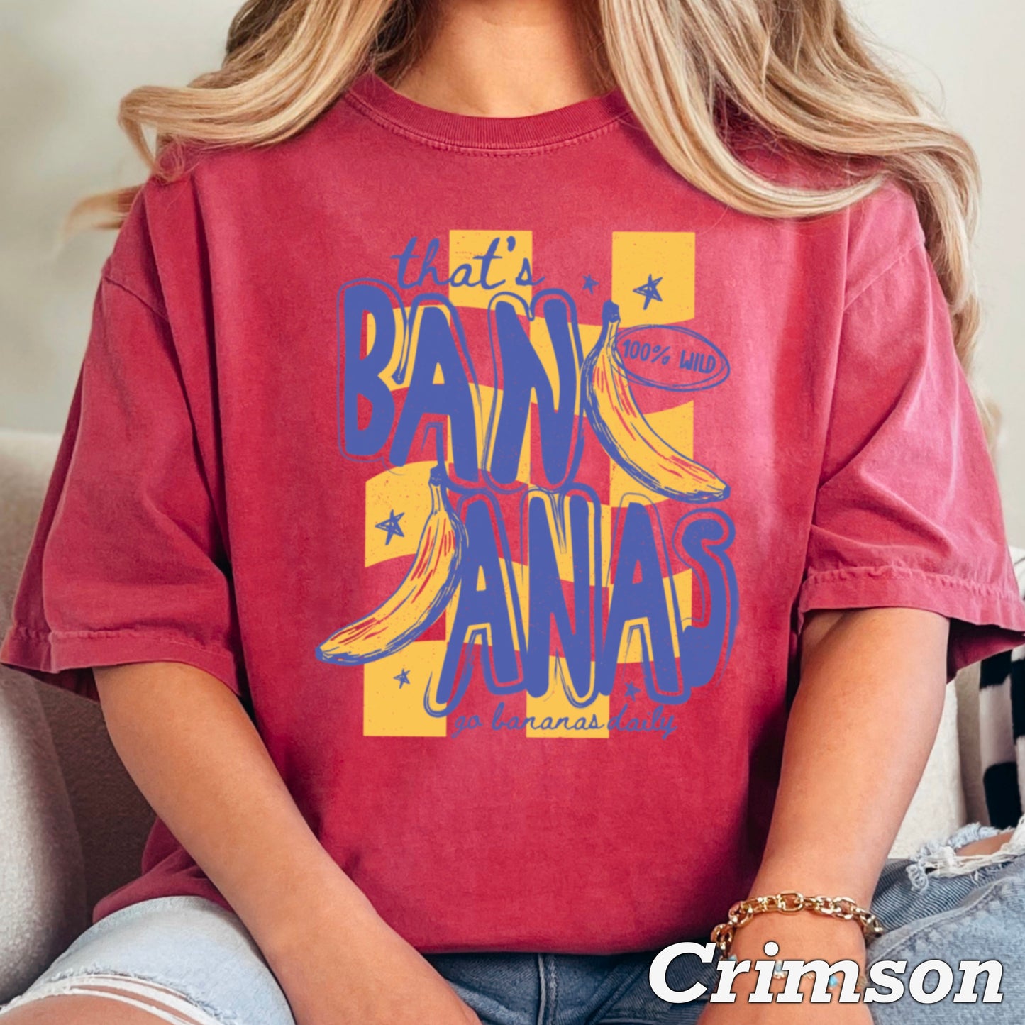That’s Bananas Comfort Color Graphic Tee
