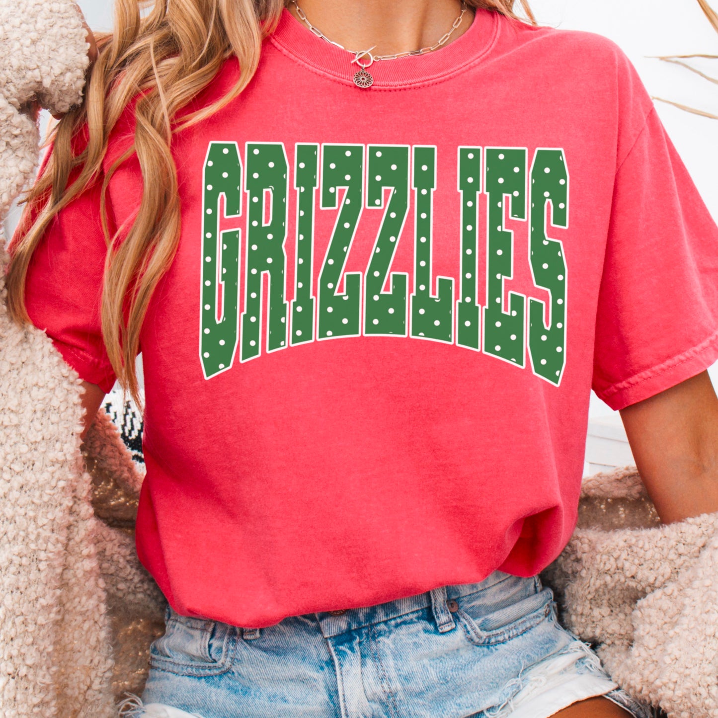 Grizzlies Comfort Color Graphic Tee