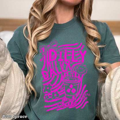 Dilly Dally Club Comfort Color Graphic Tee