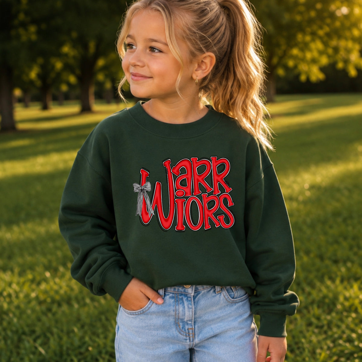 Warriors Youth Crewneck Sweatshirt