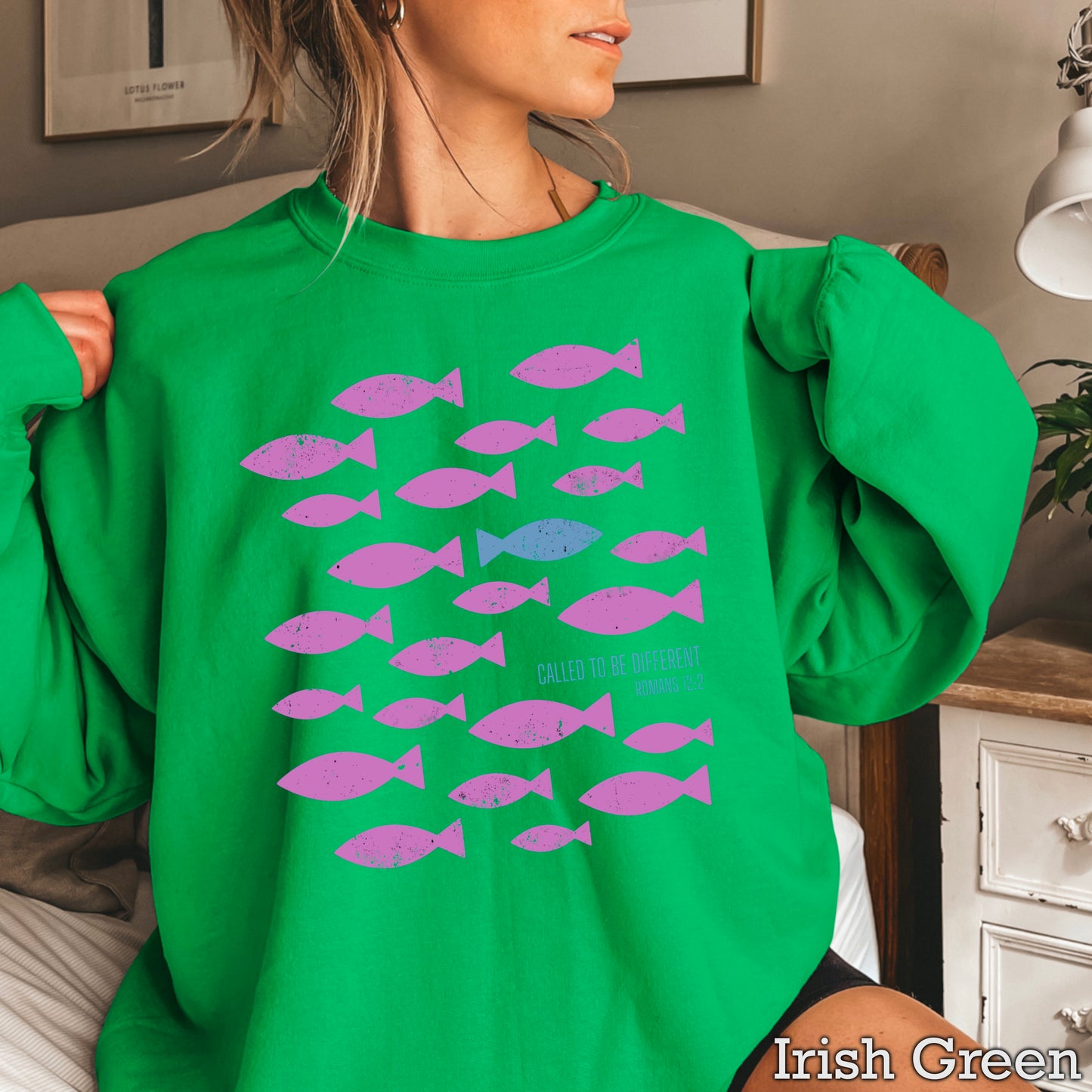 Called To Be Different Christian Crewneck Sweatshirt