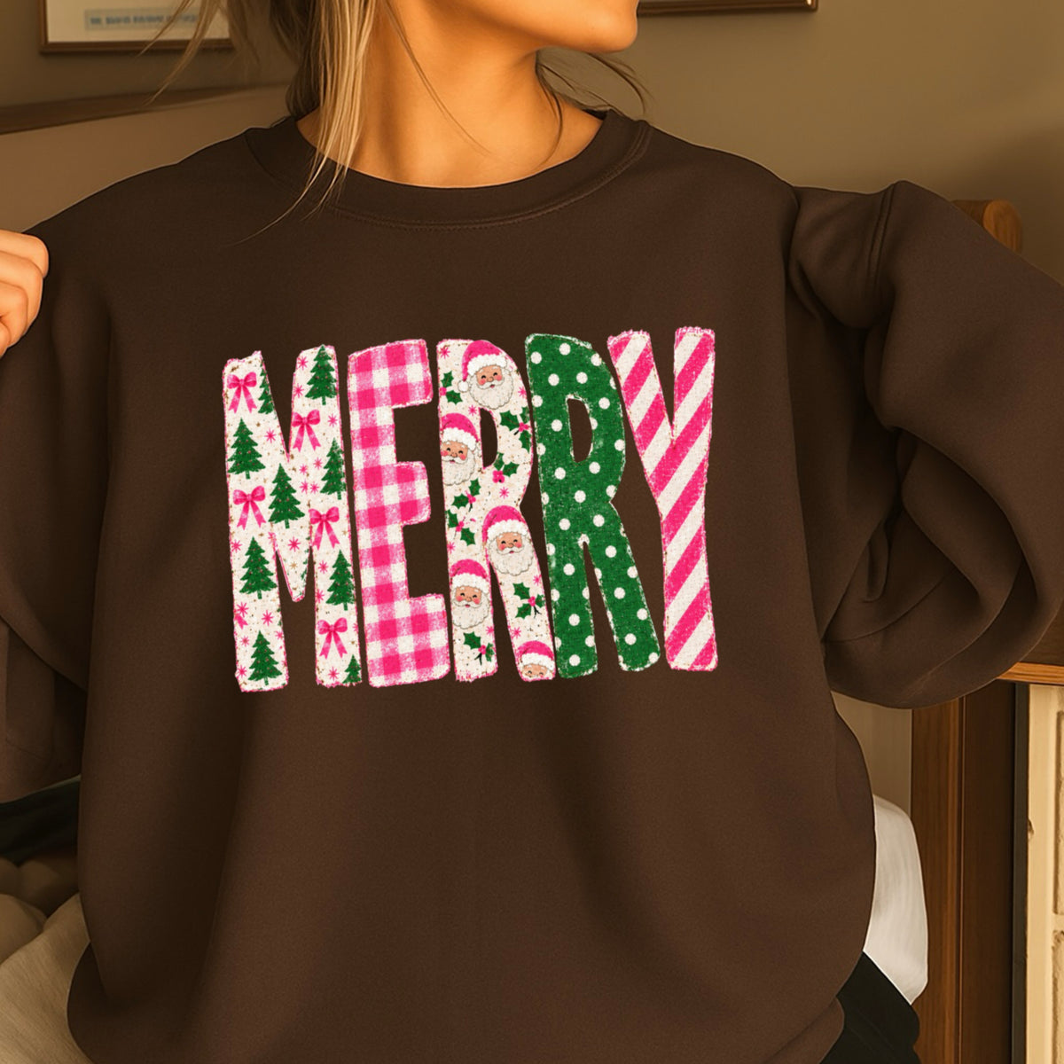 Merry Christmas Crewneck Sweatshirt