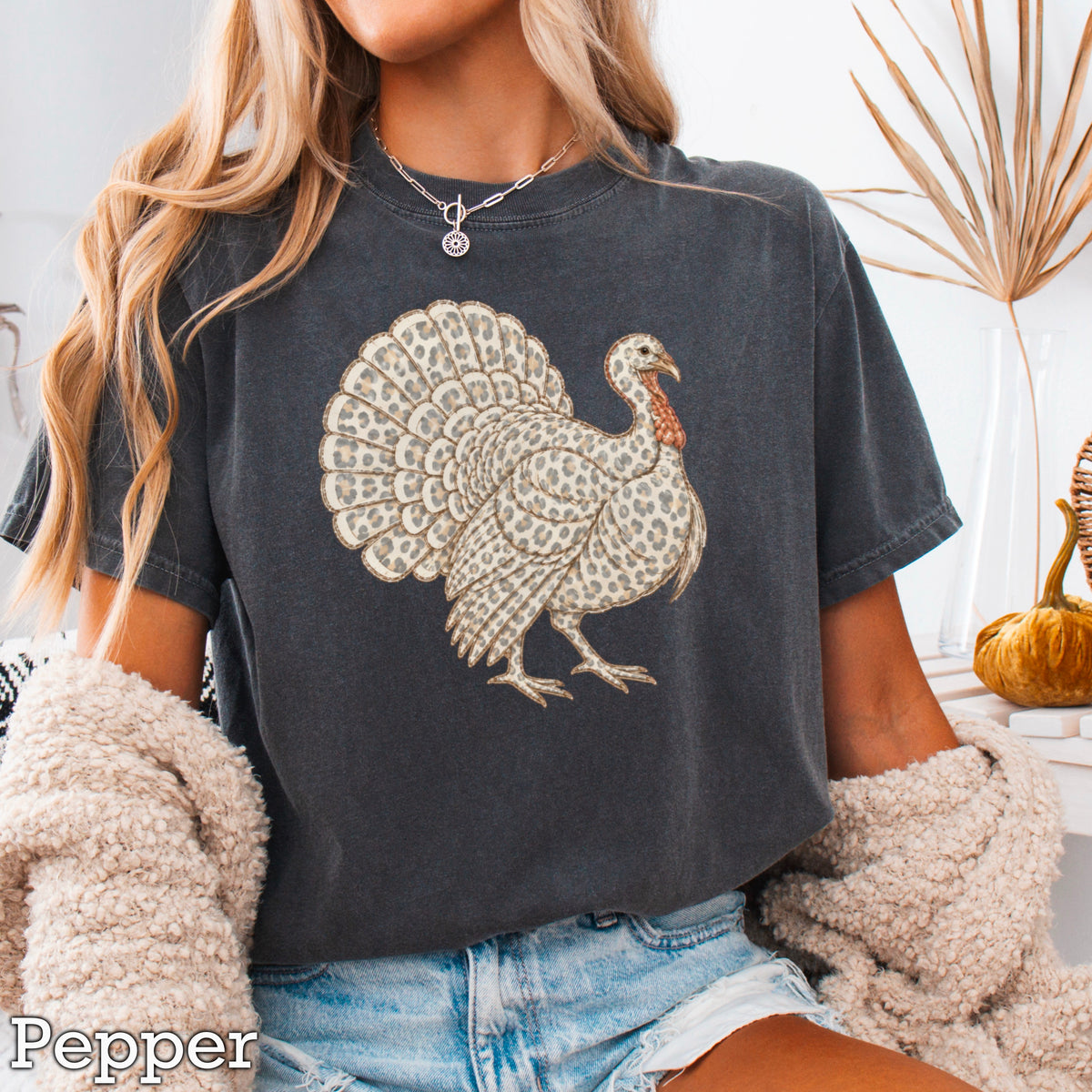 Turkey Thanksgiving Comfort Color Graphic Tee