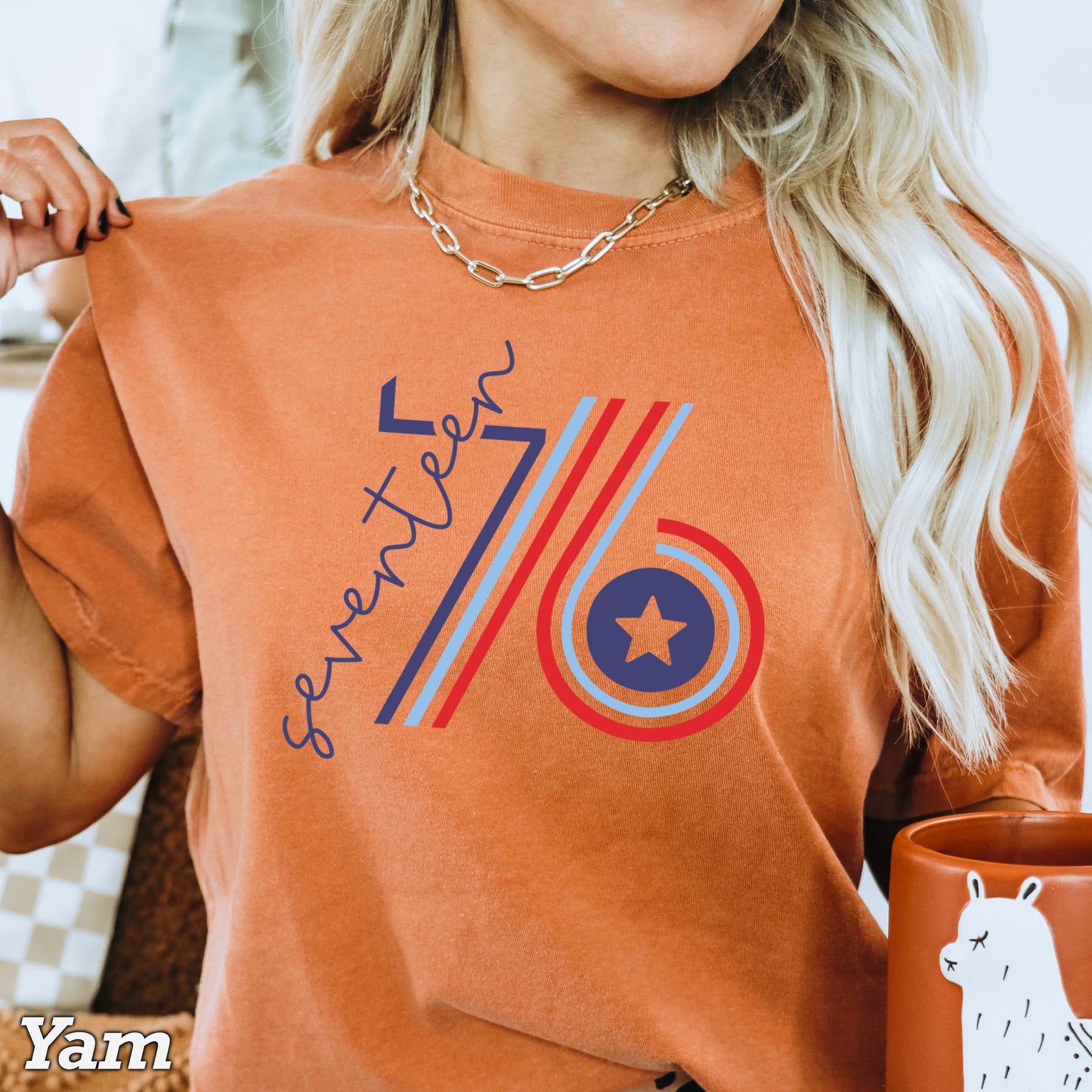 Retro 1776 Comfort Color Graphic Tee