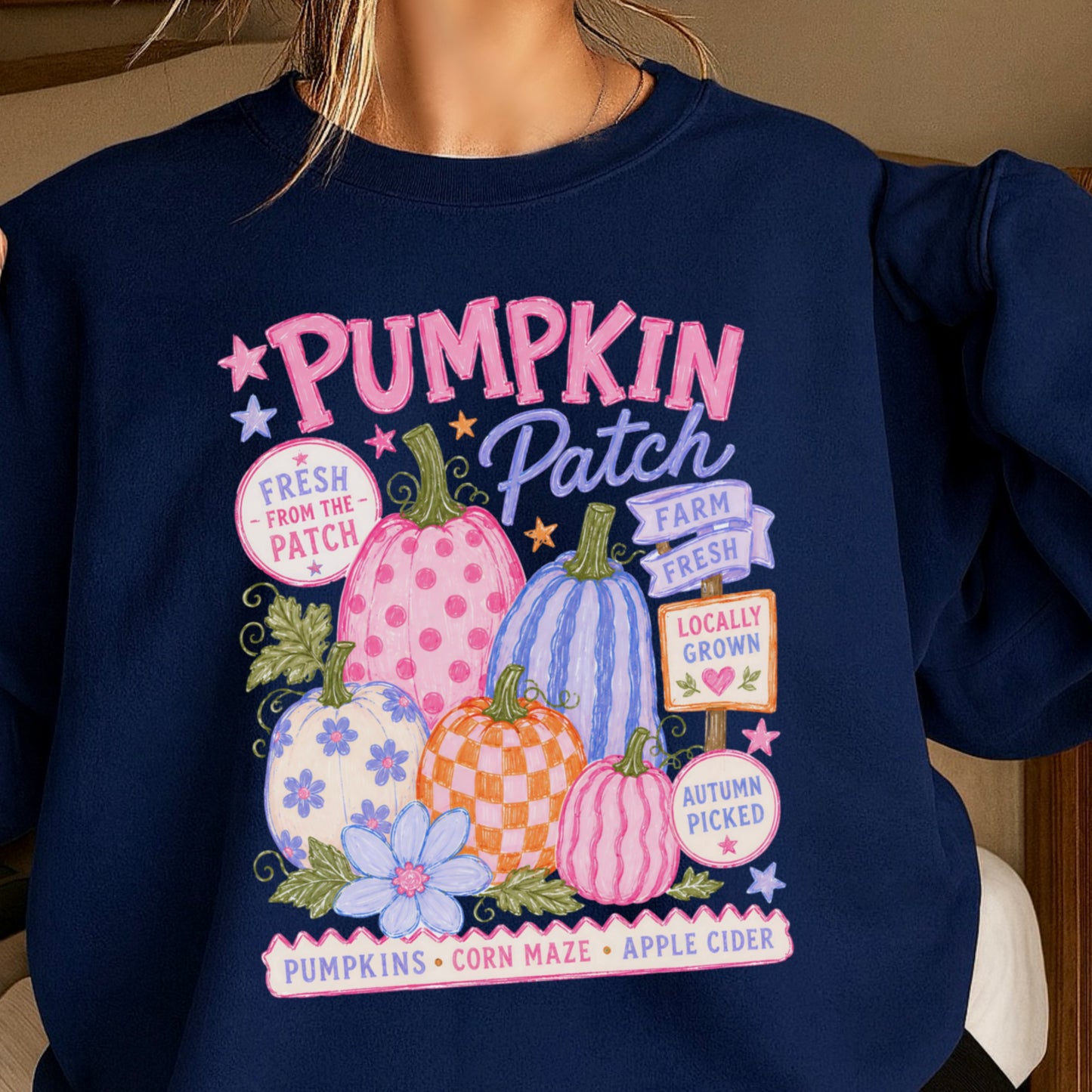 Pumpkin Patch Crewneck Sweatshirt