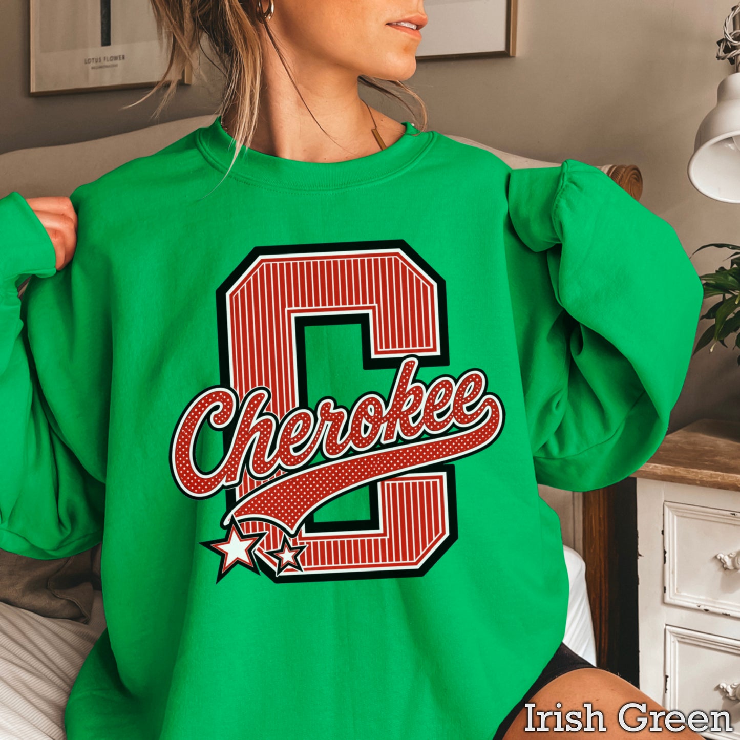 Cherokee Warriors Crewneck Sweatshirt