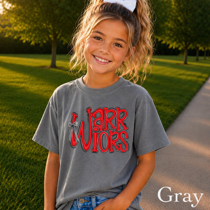 Warriors Youth Comfort Color T-Shirt