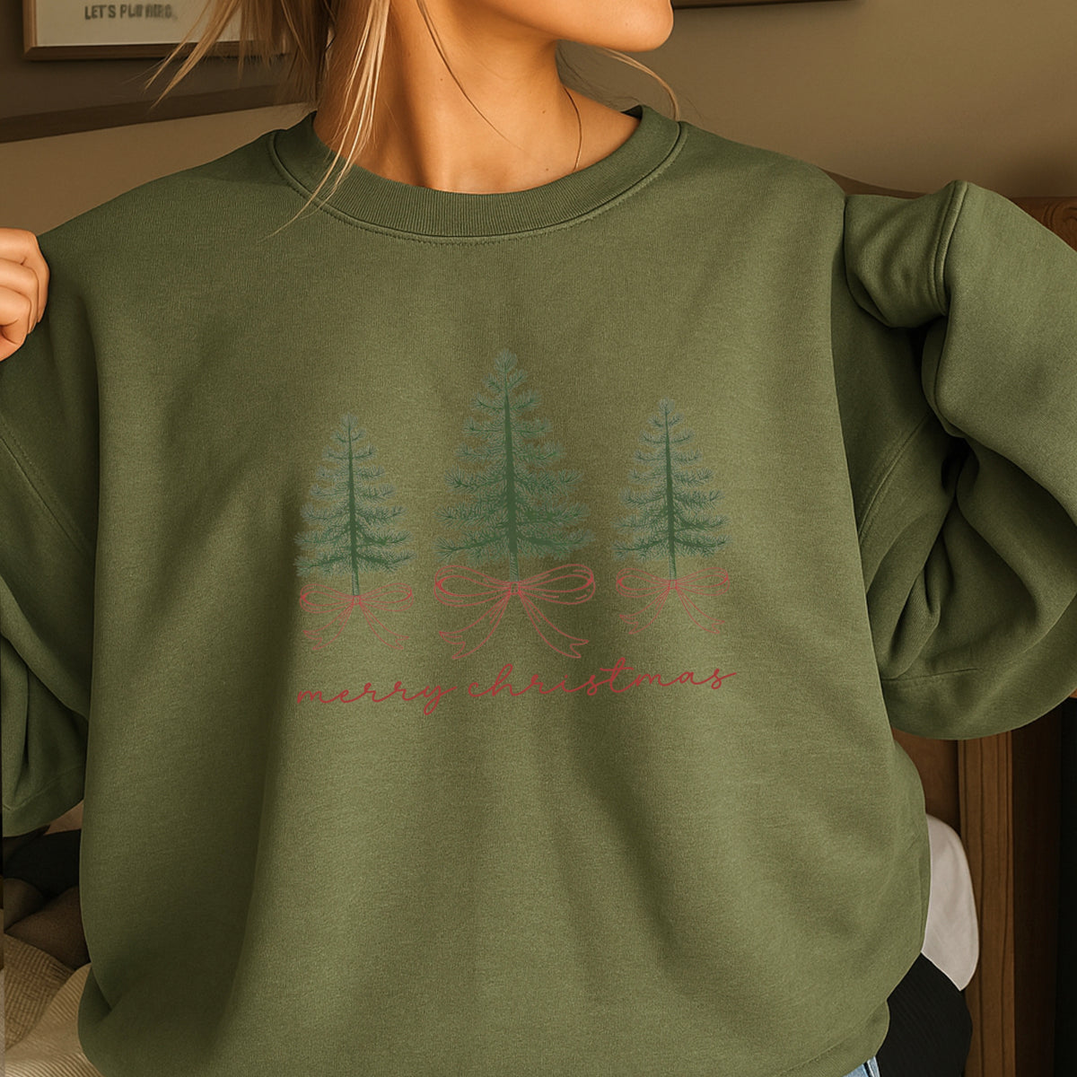 Merry Christmas Crewneck Sweatshirt
