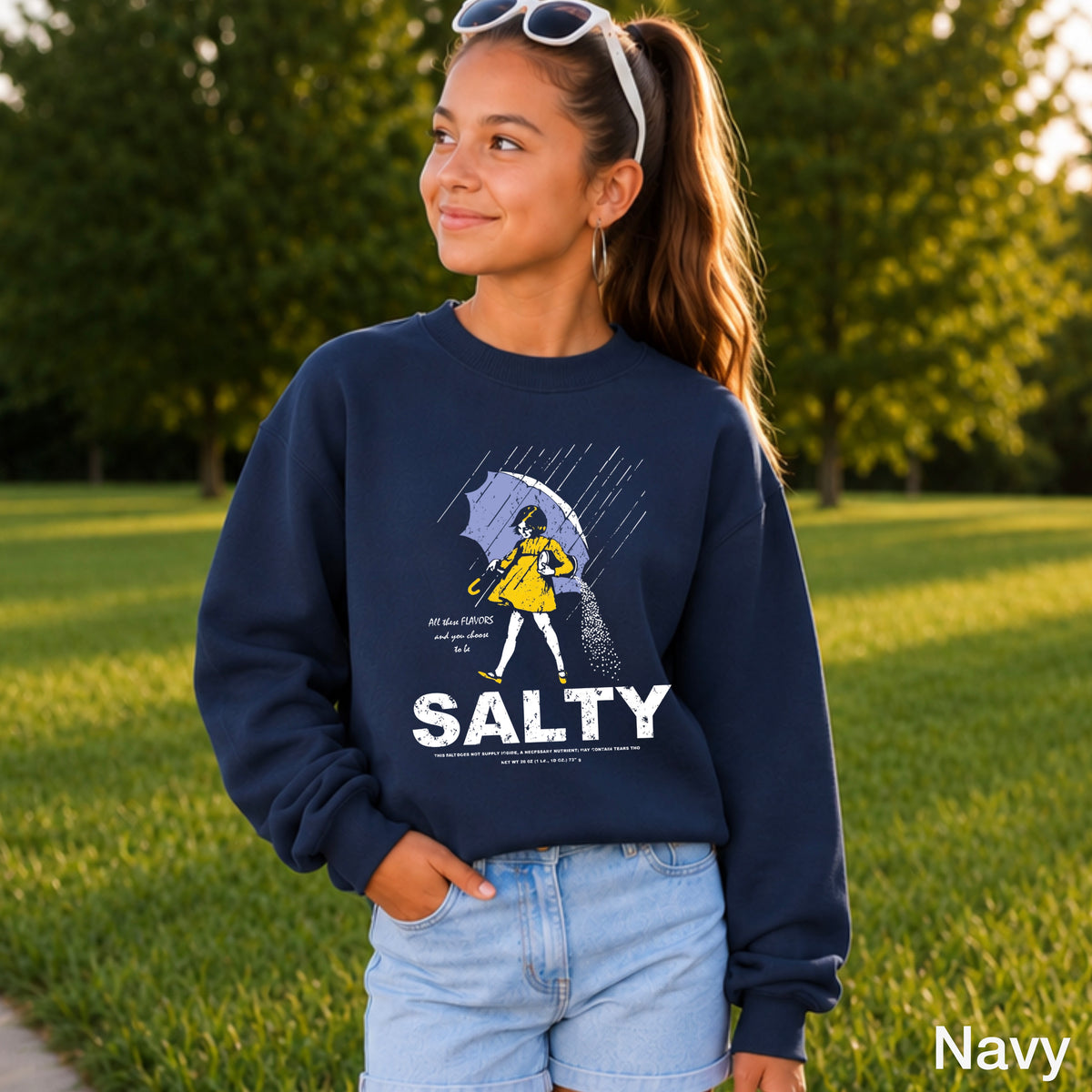 Salty Youth Crewneck Sweatshirt