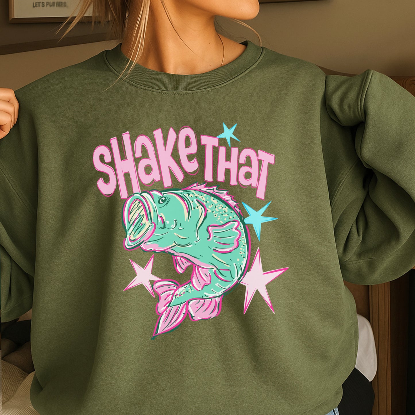 Shake That Bass Crewneck Sweatshirt