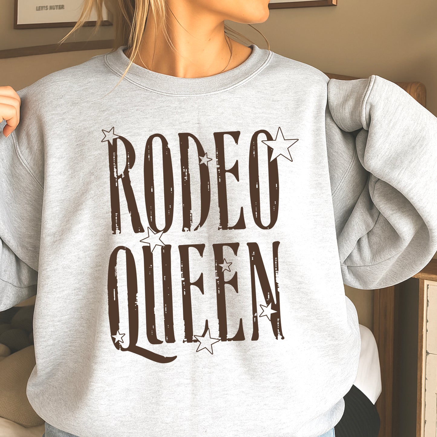 Rodeo Queen Crewneck Sweatshirt