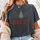 Merry Comfort Color Graphic Tee