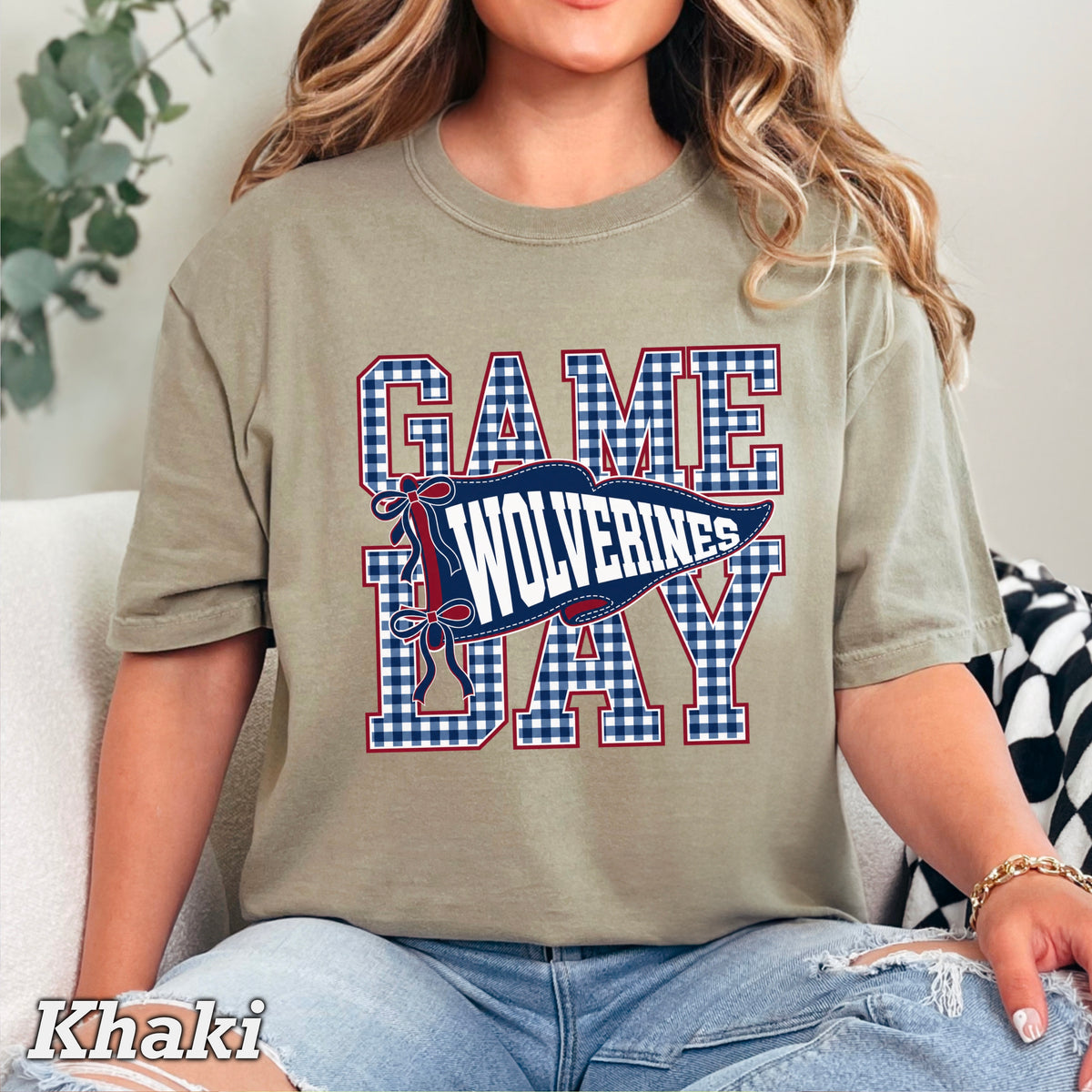 Wolverines Comfort Color Graphic Tee