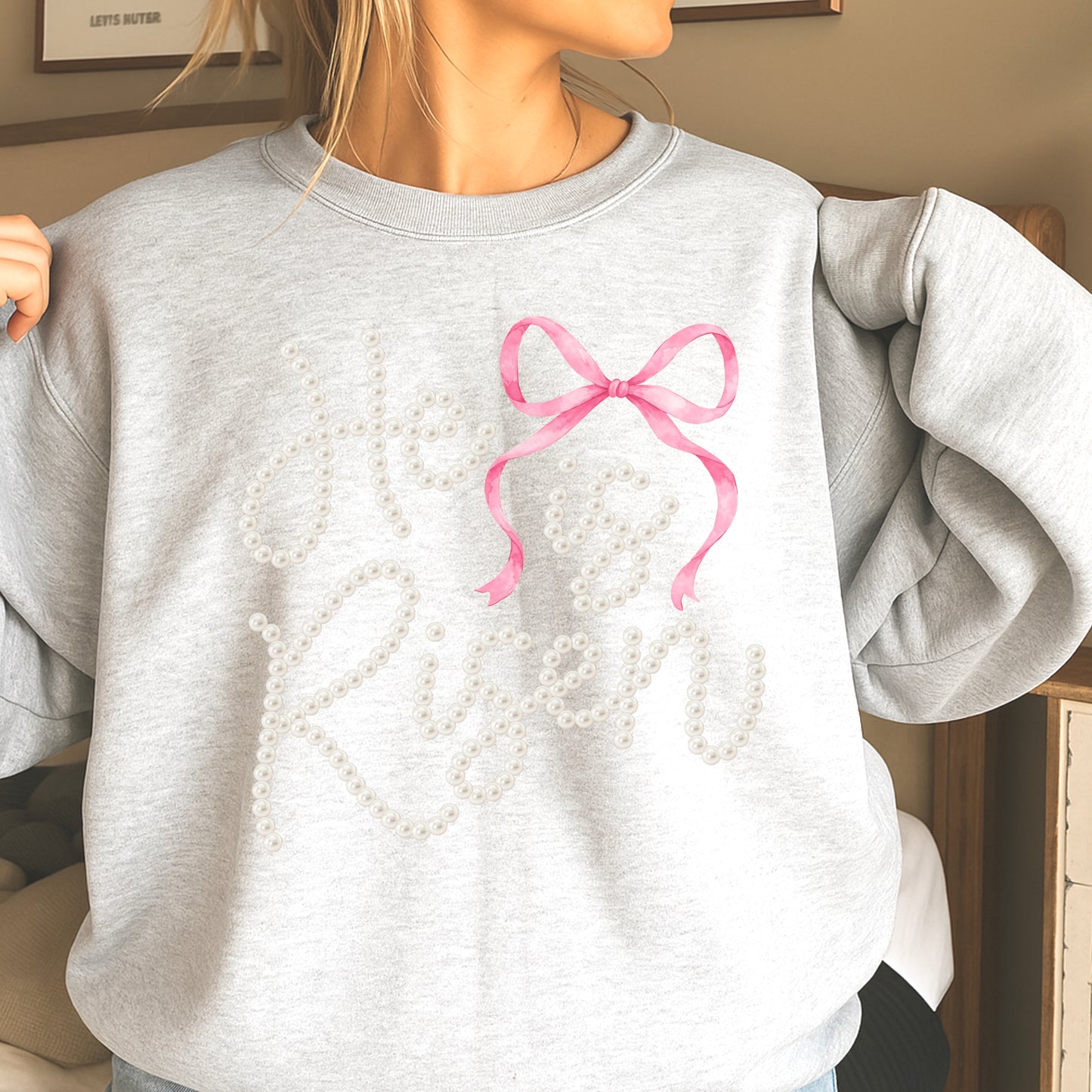 He Is Risen Easter Crewneck Sweatshirt