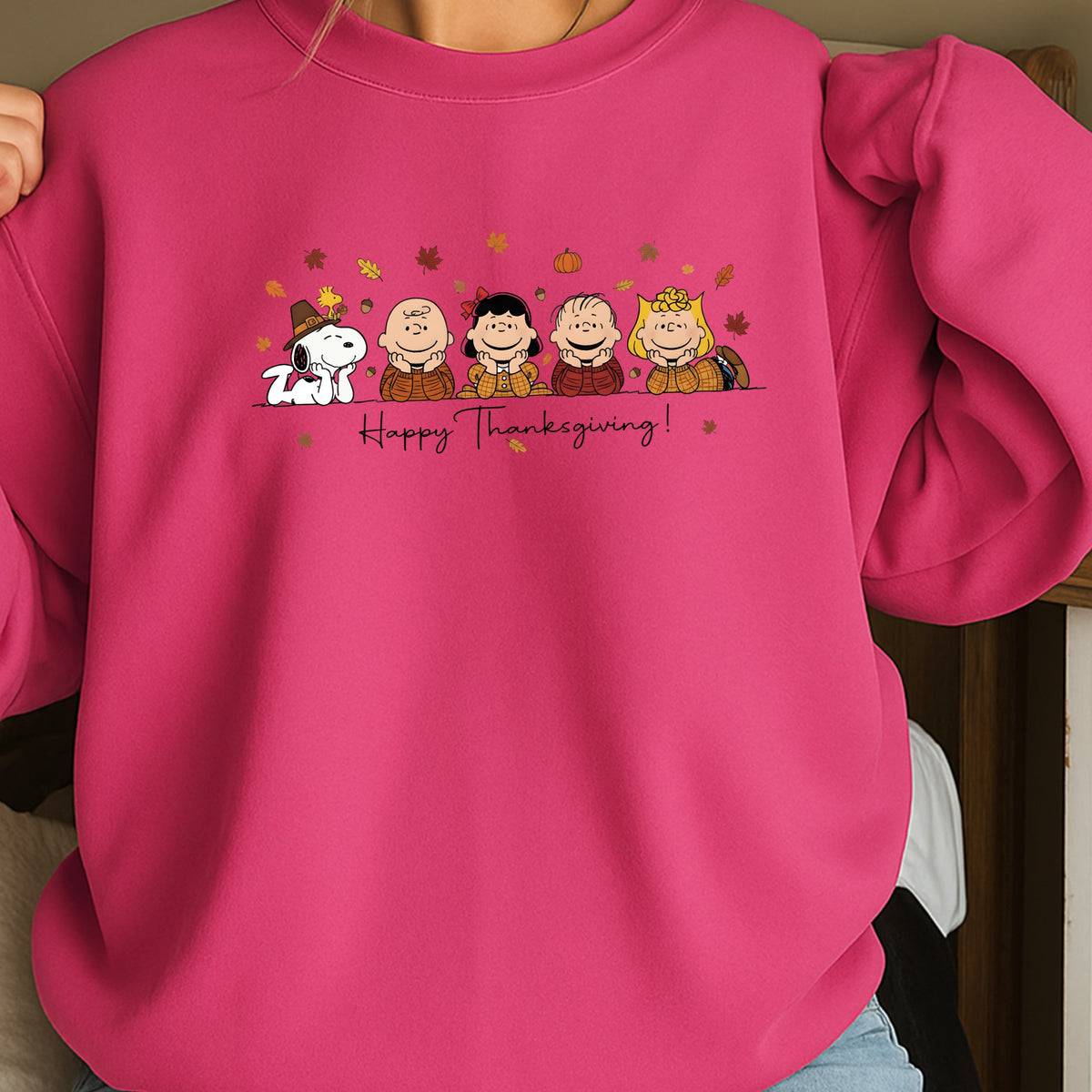 Happy Thanksgiving Crewneck Sweatshirt