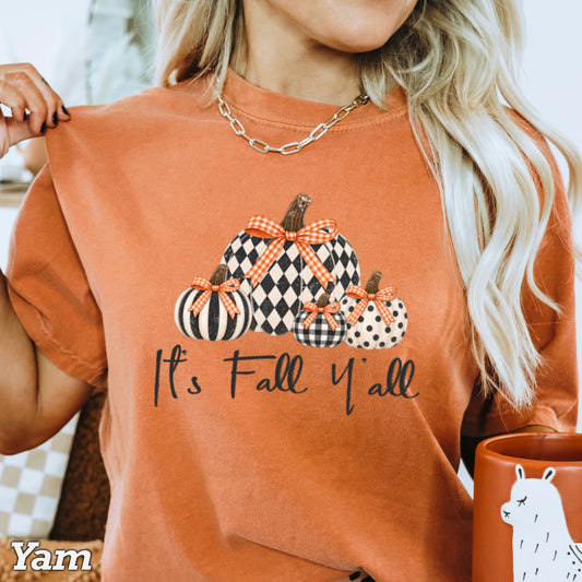 It’s Fall Yall Comfort Color Graphic Tee