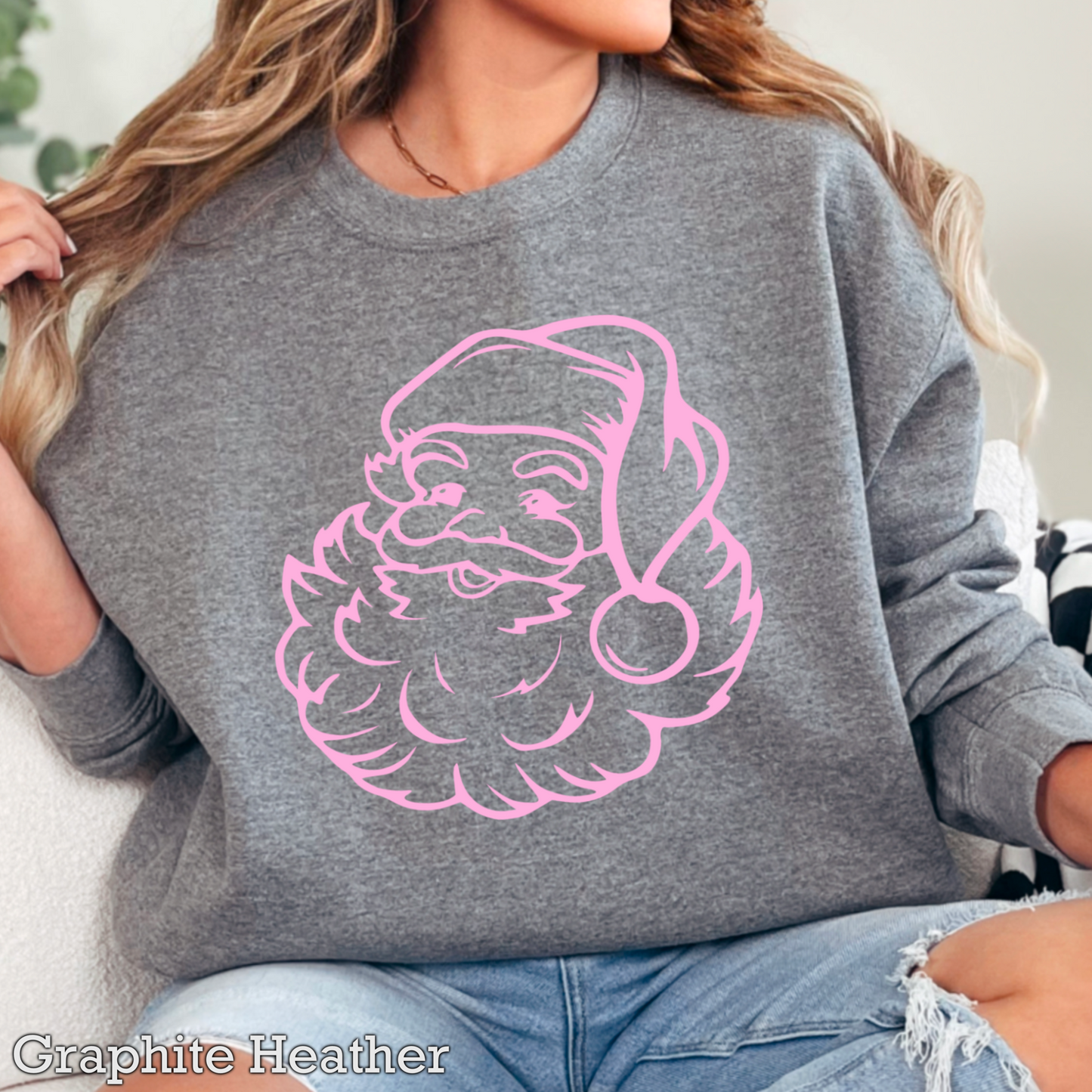 Vintage Santa Crewneck Sweatshirt