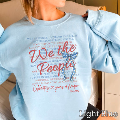 We The People Crewneck Sweatshirt