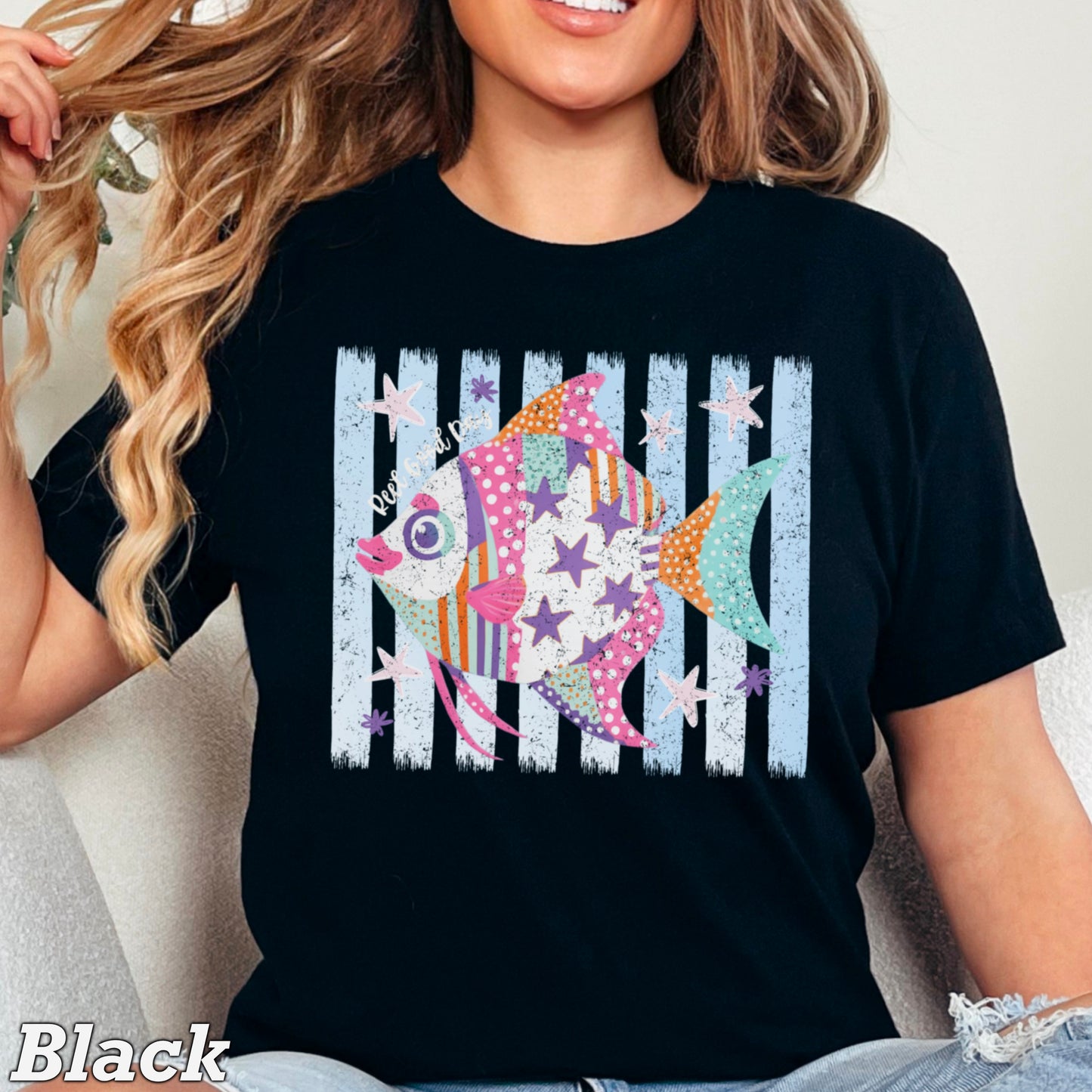 Reel Good Day Comfort Color Graphic Tee