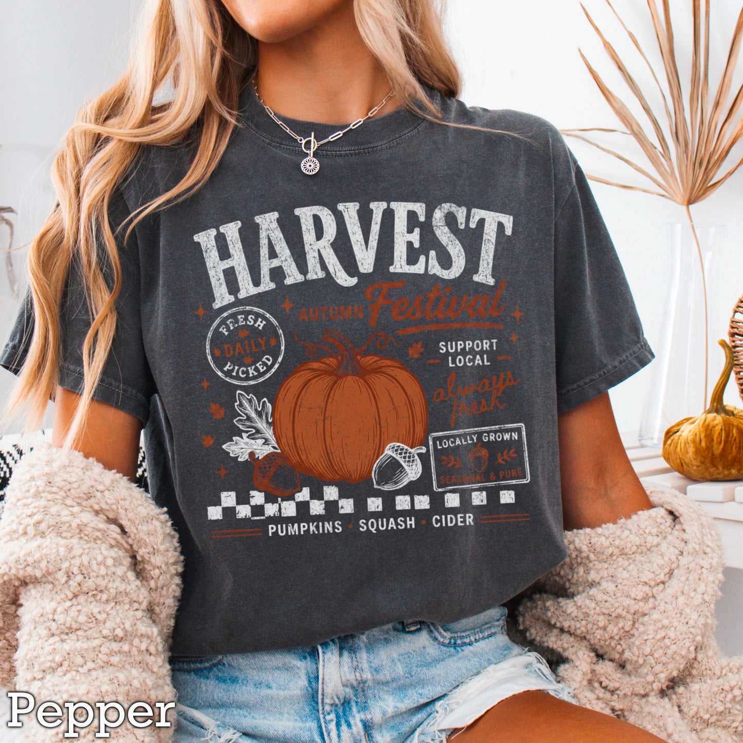 Harvest Festival Comfort Color Graphic Tee