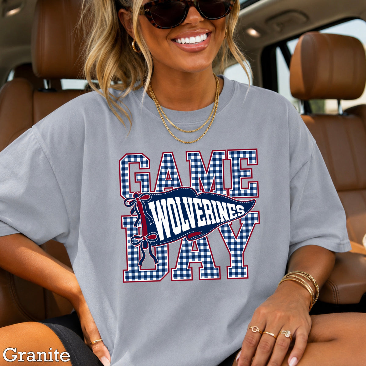 Wolverines Comfort Color Graphic Tee