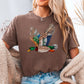 Faux Rhinestone Mallard Duck Comfort Color Graphic Tee
