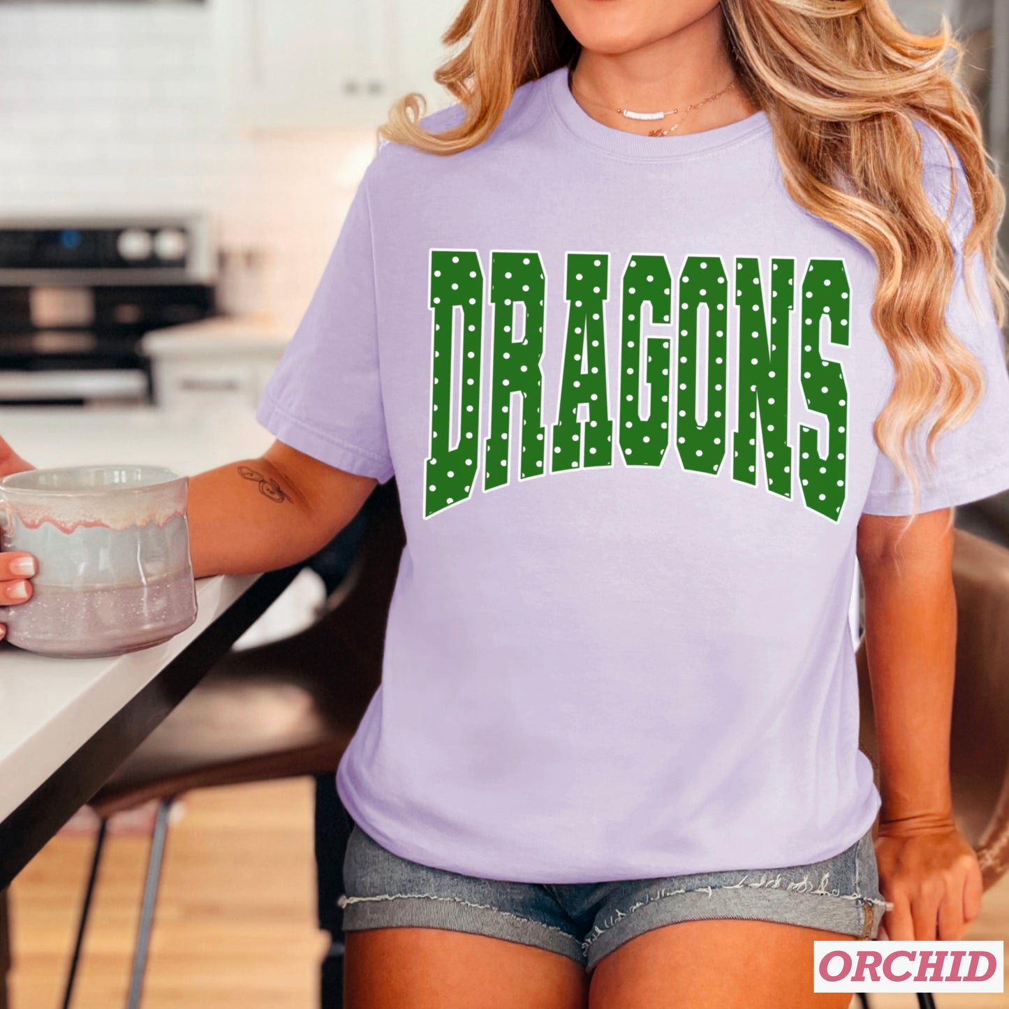 Dragons Comfort Color Graphic Tee