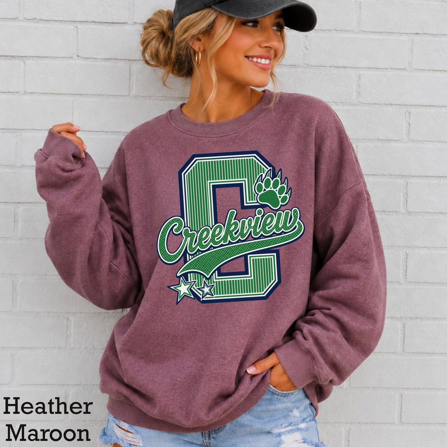 Creekview Grizzlies Crewneck Sweatshirt