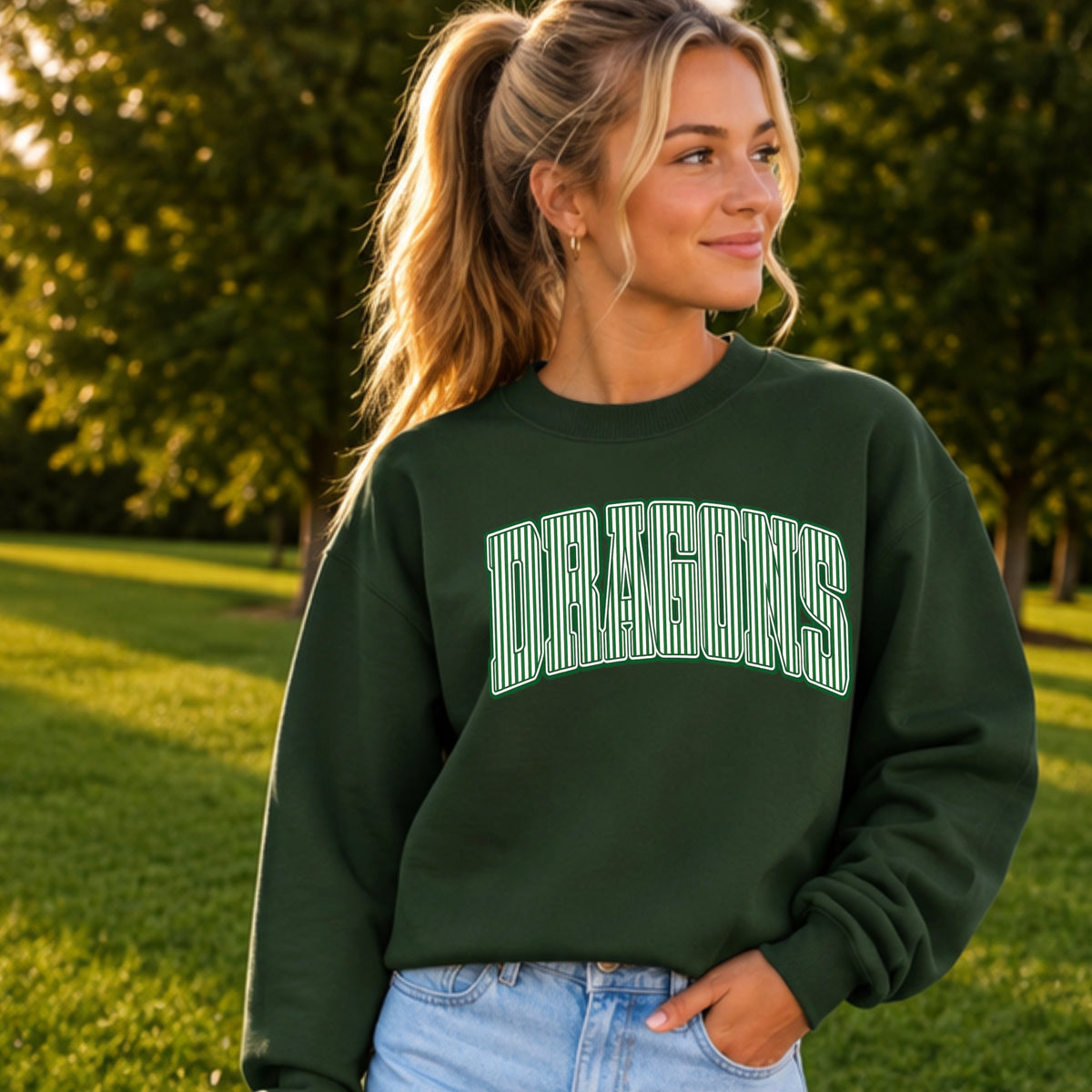 Dragons Youth Crewneck Sweatshirt