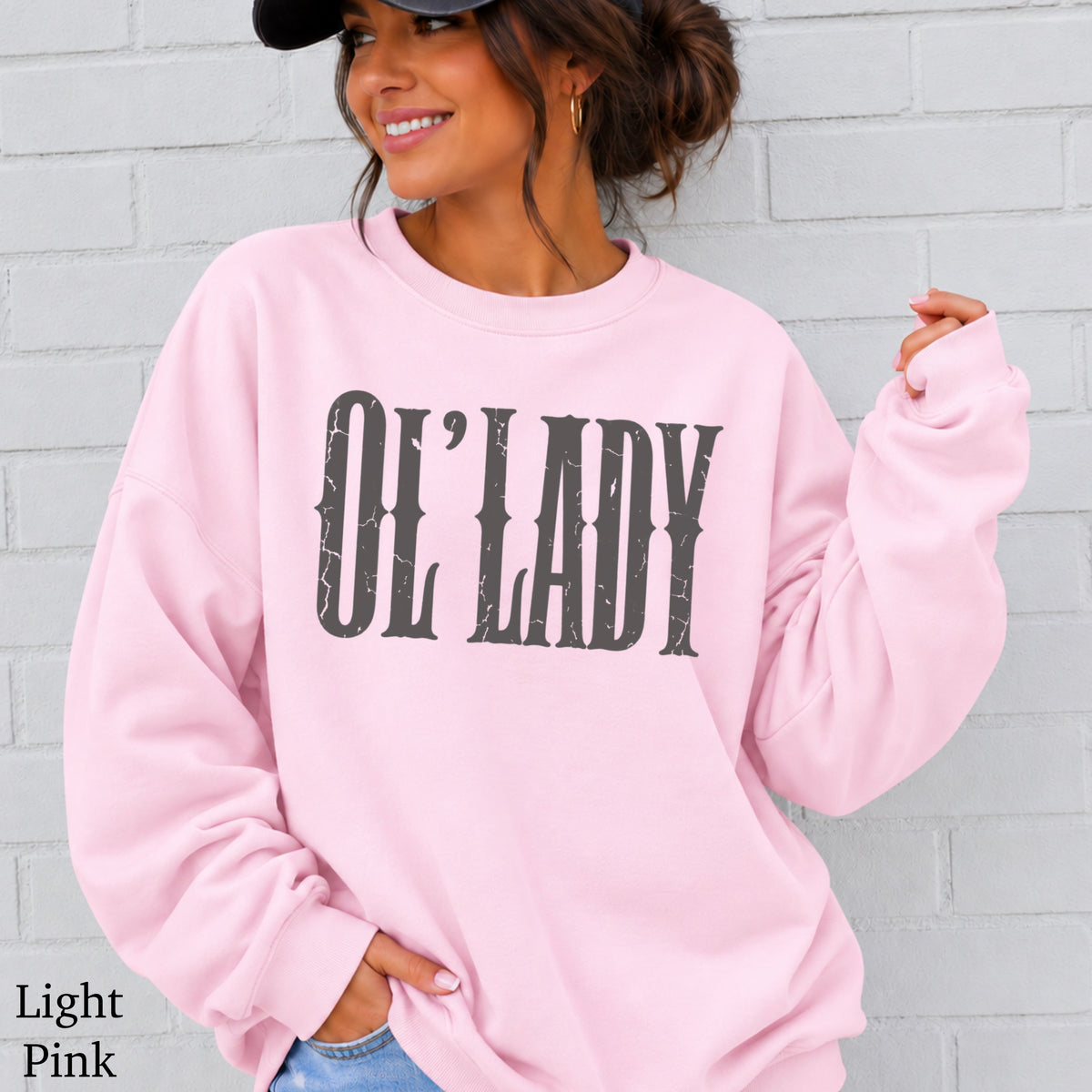 Ol’ Lady Crewneck Sweatshirt