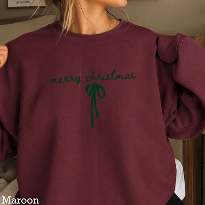 Merry Christmas Crewneck Sweatshirt