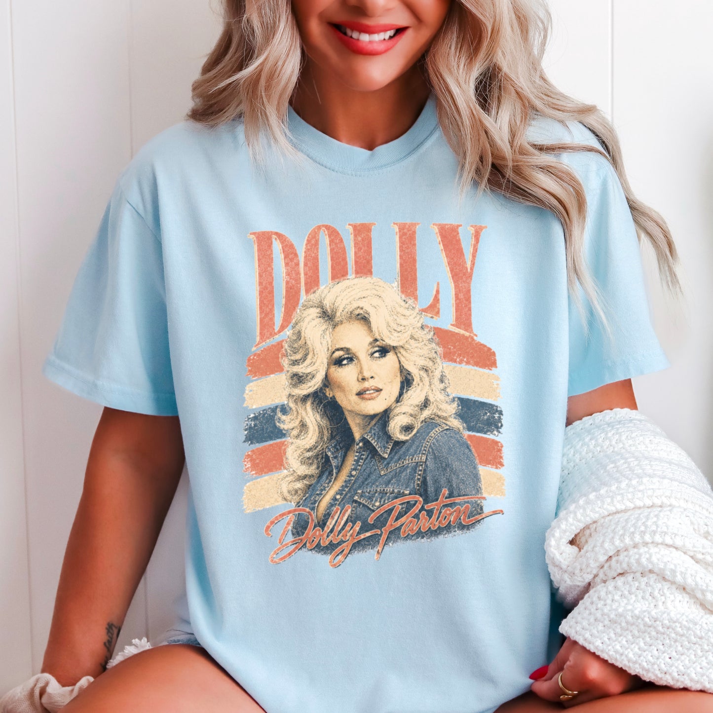 Retro Dolly Comfort Color Graphic Tee