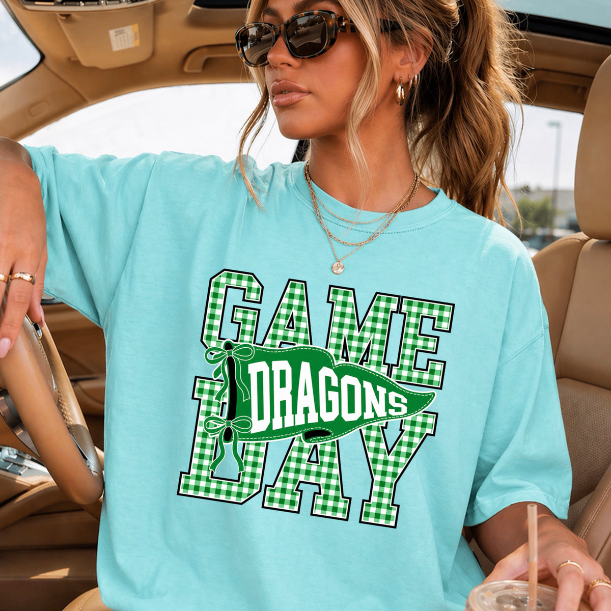 Dragons Comfort Color Graphic Tee