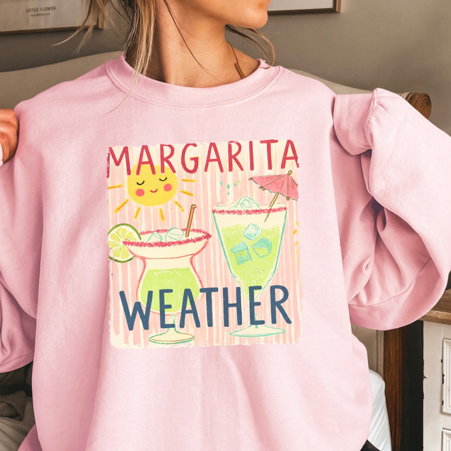 Margarita Weather Crewneck Sweatshirt