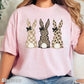 Easter Rabbit Trio Easter Comfort Color Graphic Tee