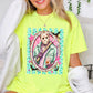 Horror Film Character Halloween Comfort Color Graphic Tee